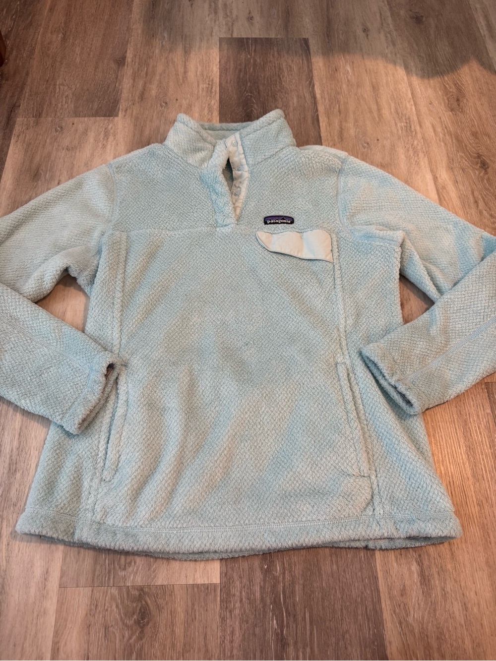 Patagonia Re-Tool Snap-T pullover w/ cozy, high-pile fleece & chest pocket